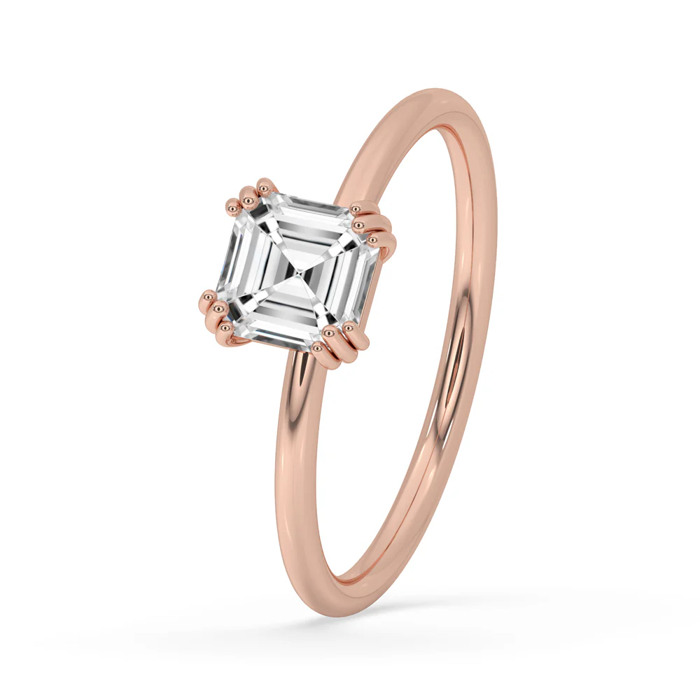 Gold Solitaire Engagement Ring for Timeless Elegance - Image 5