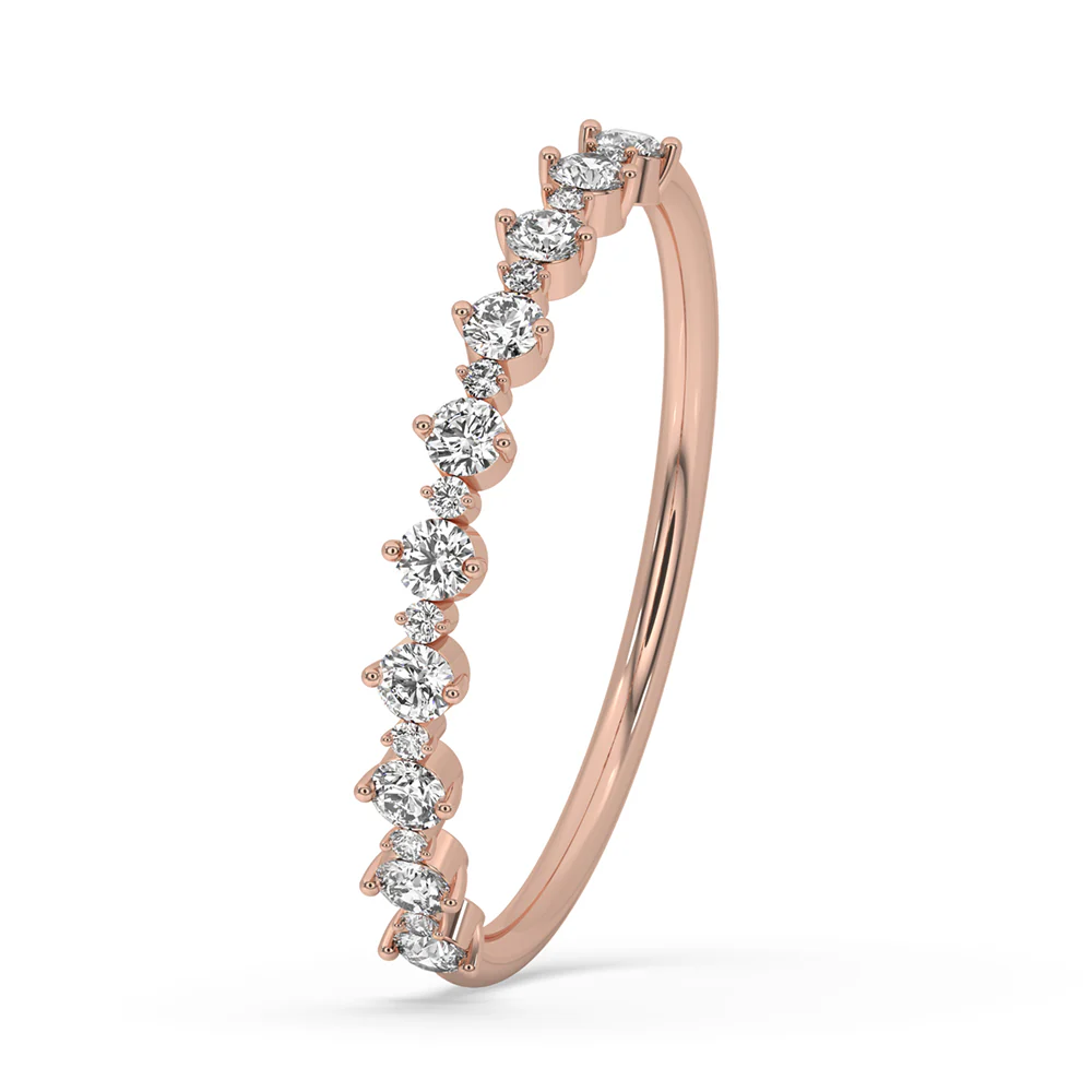 Half Eternity Band - Floating Bubble - Image 4