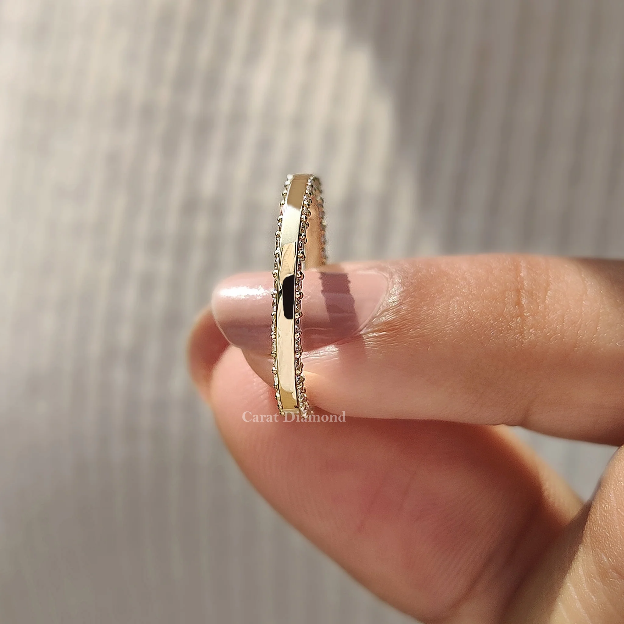 Round Cut Diamond Eternity Band - Image 6