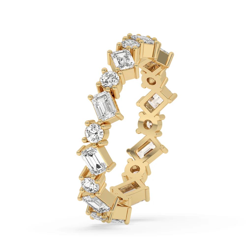 Round Diamond Lab Grown Eternity Band - Image 5