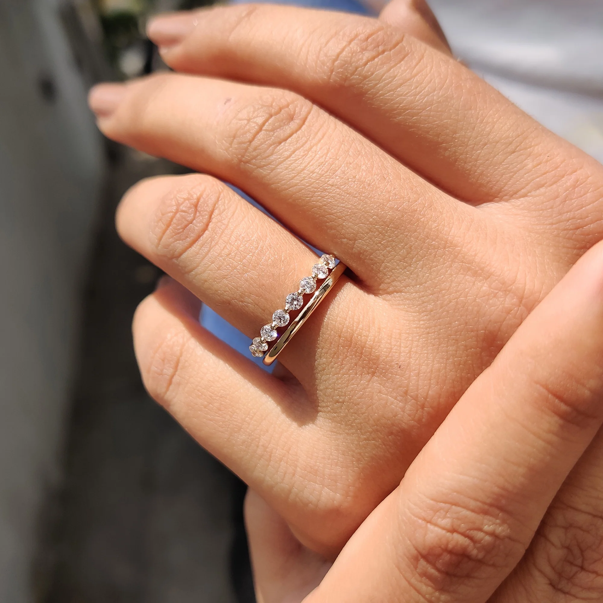 Simple Comfort Fit Wedding Band - Image 6